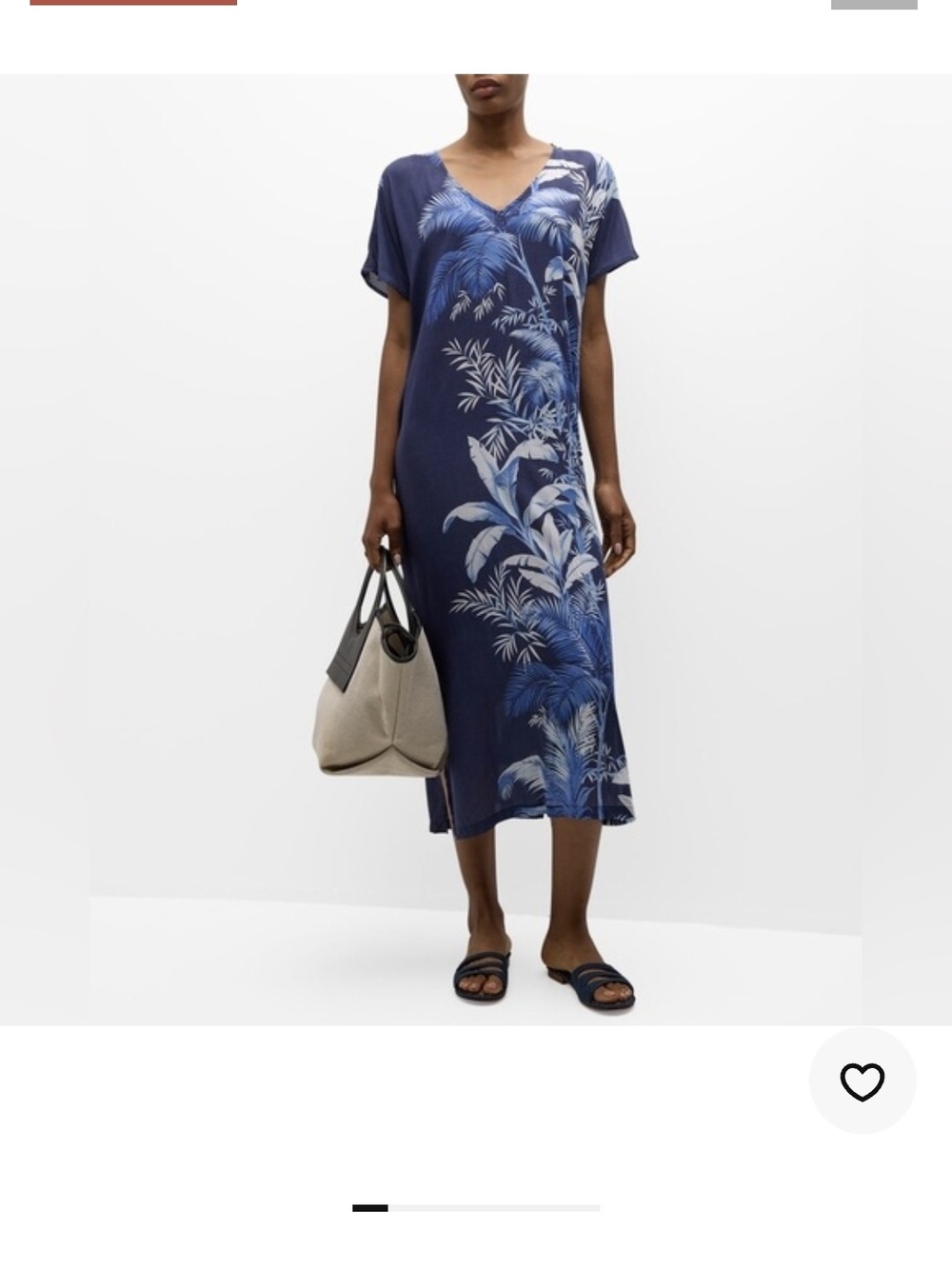 TOMMY BAHAMA PALMERA ISLE CAFTAN MAXI DRESS